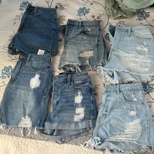 Hollister denim shorts